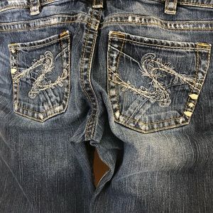 Silver ladies jeans